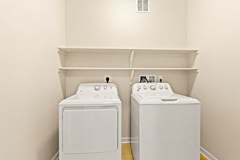Full-size washer/dryer